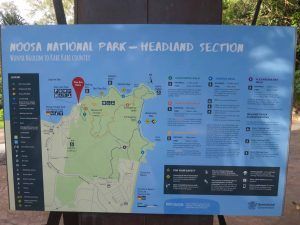 Mapa de Noosa Heads NAtional Park