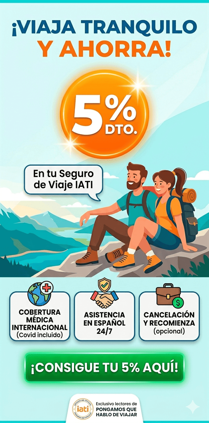 5% de descuento en tu seguro de viaje IATI
