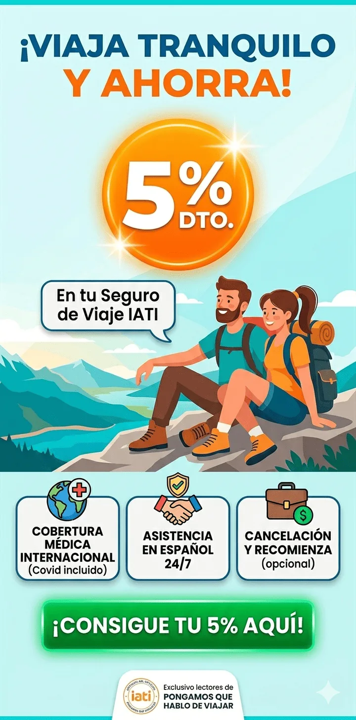 5% de descuento en tu seguro de viaje IATI